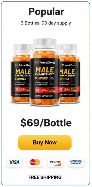 PrimeXForce - 3 Bottle